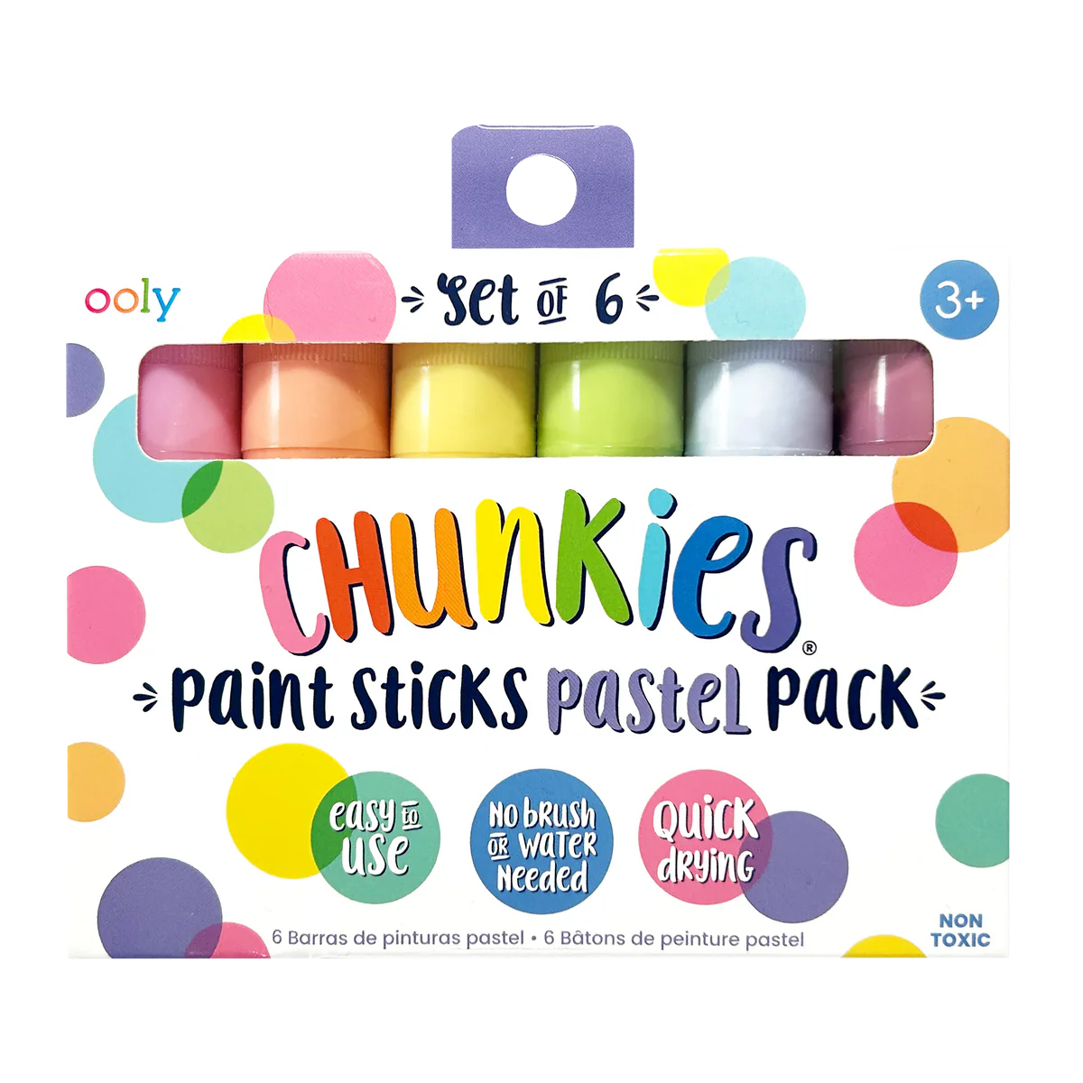 Chunkies Paint Sticks - Pastel - Set of 6