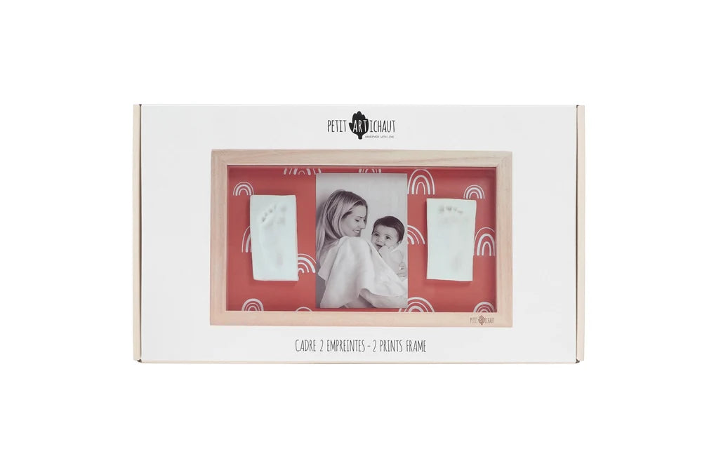 2 Prints Frame - Rainbow Terracotta