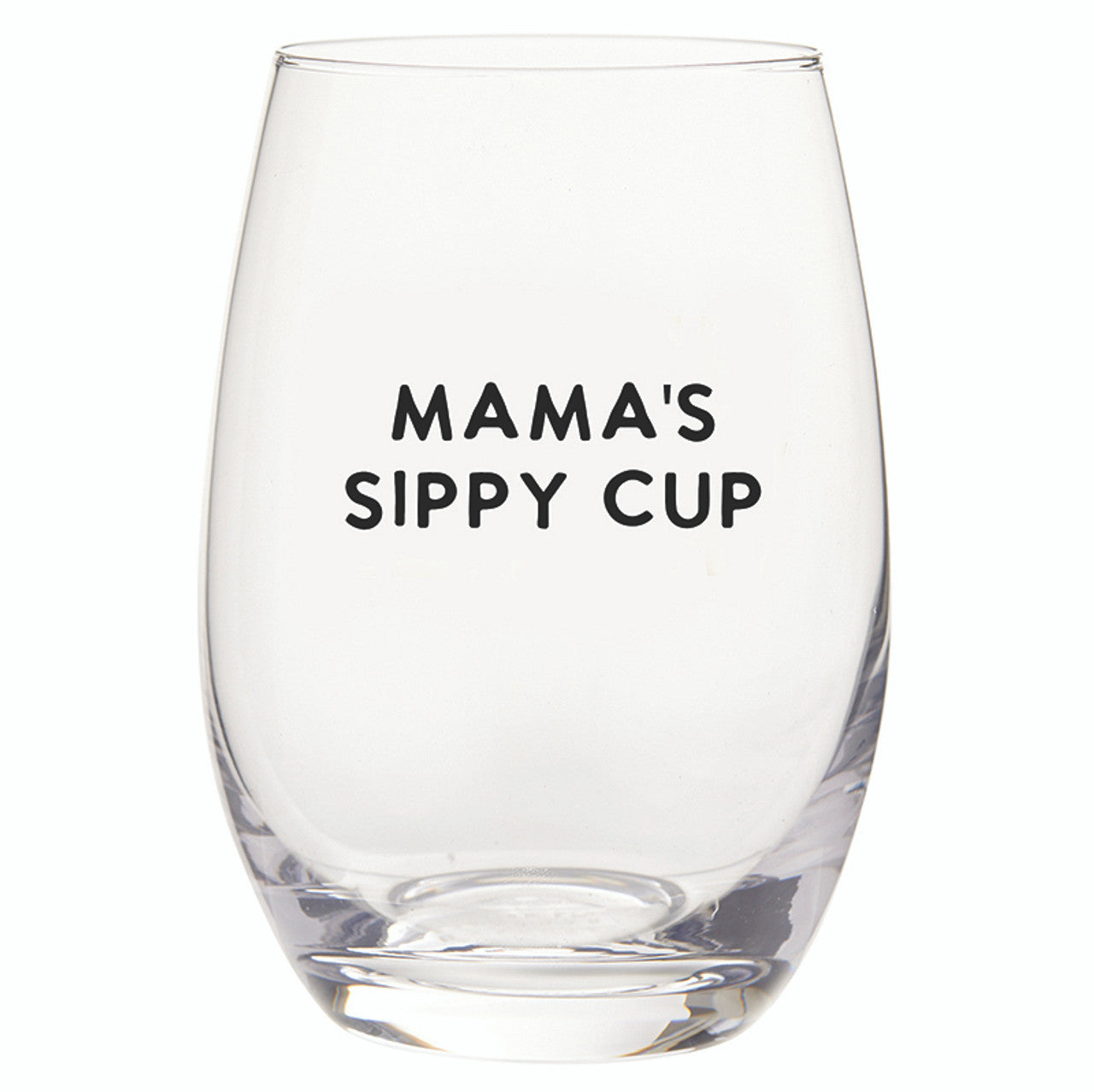 Wine Glass + Sippy Cup Set - Mama + Lil Man