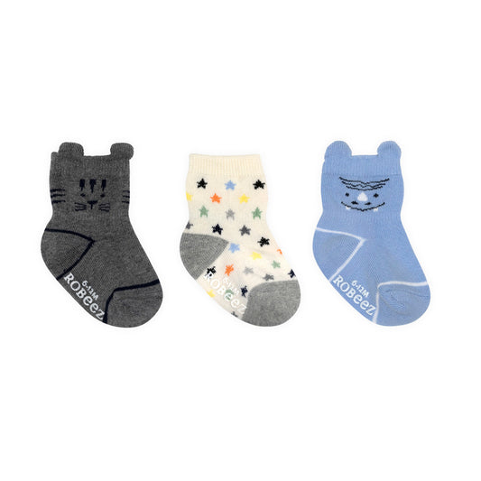 Hunter & Rhyo 3-Pack Baby Socks