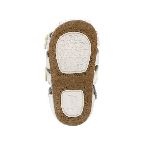 Mariposa First Kicks Sandals in White