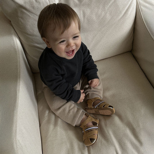 Stuart First Kicks Sandals in Tan