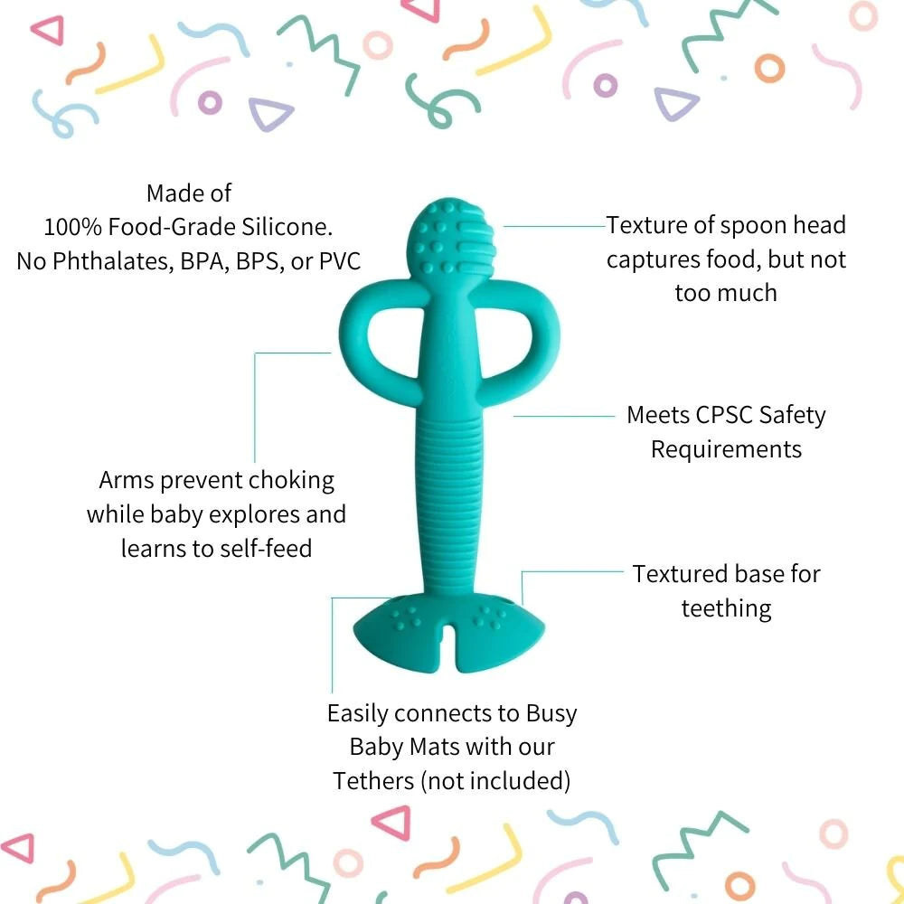 Busy Baby 2-in-1 Teether & Training Spoon