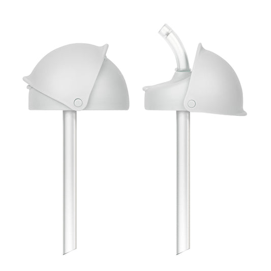 NURSH Silicone Straw Conversion Top – 2-Pack