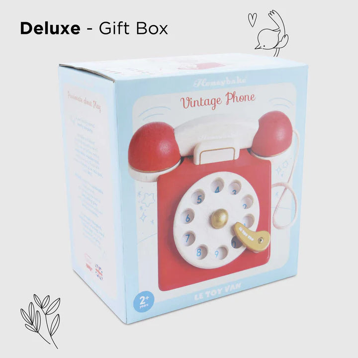 Vintage Wooden Phonev