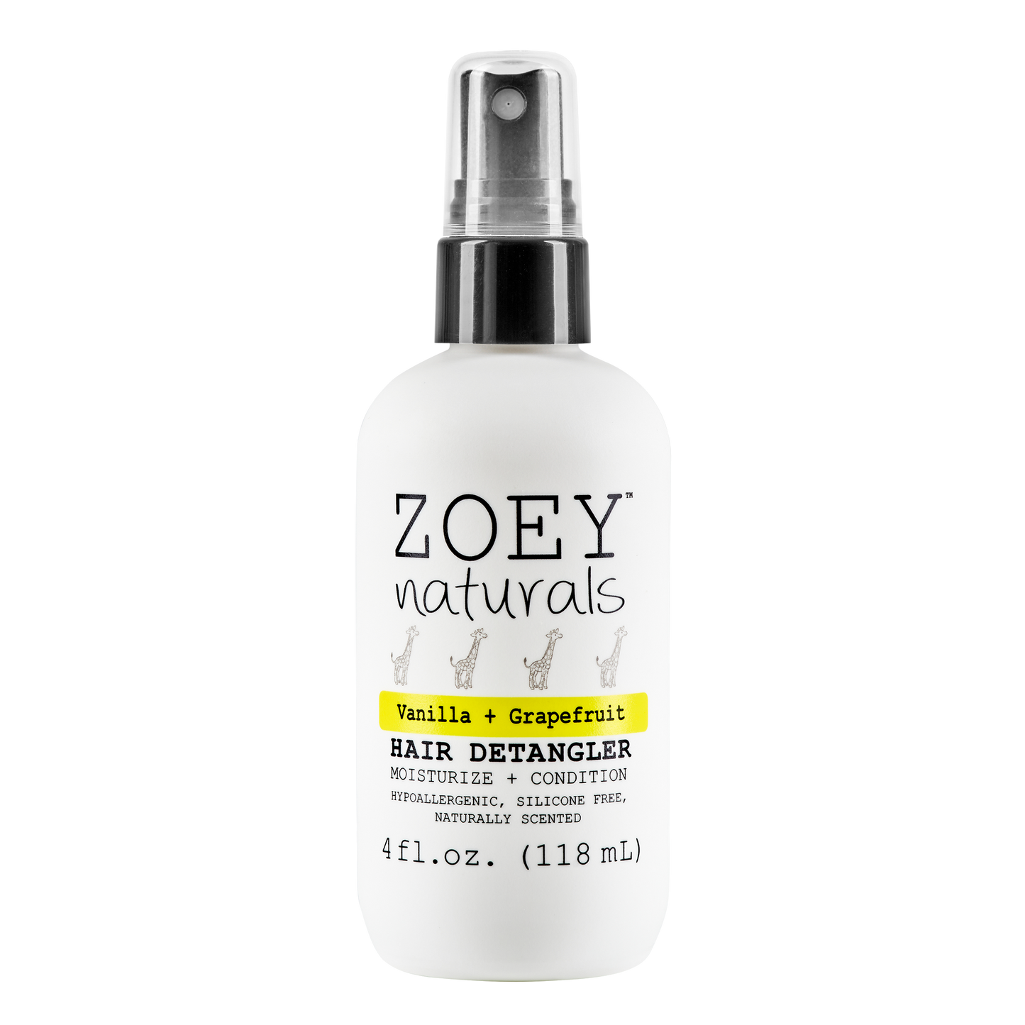 Vanilla + Grapefruit Hair Detangler 4 fl oz