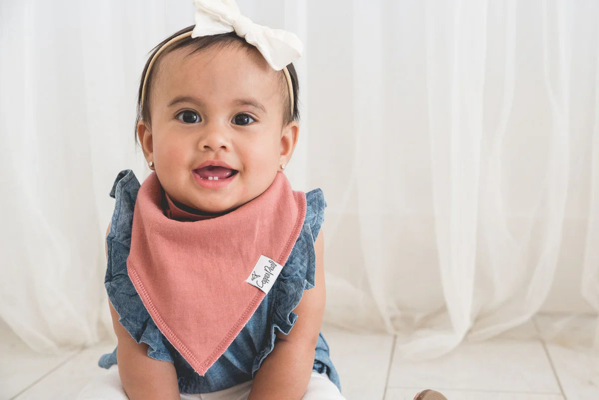 Jade Baby Bandana Bib Set (4-pack)