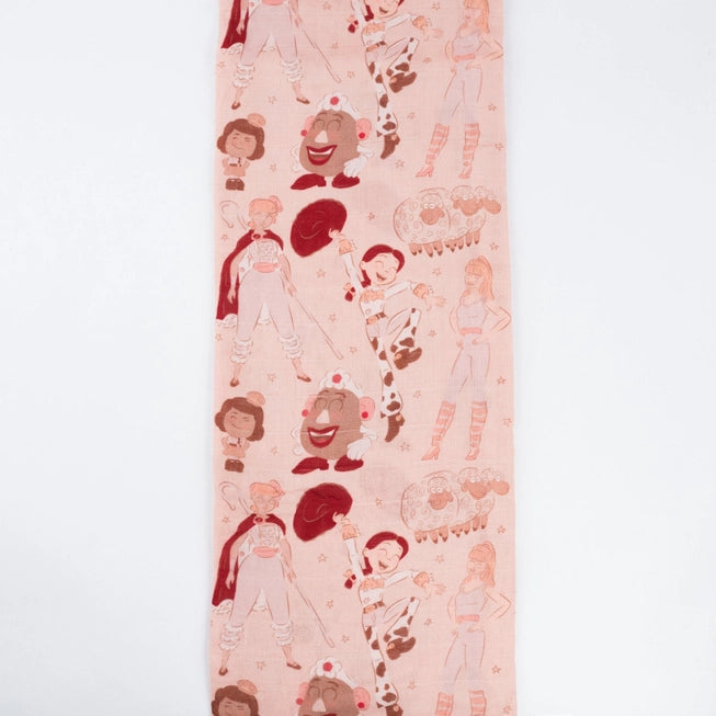 Girl Power Muslin Blanket