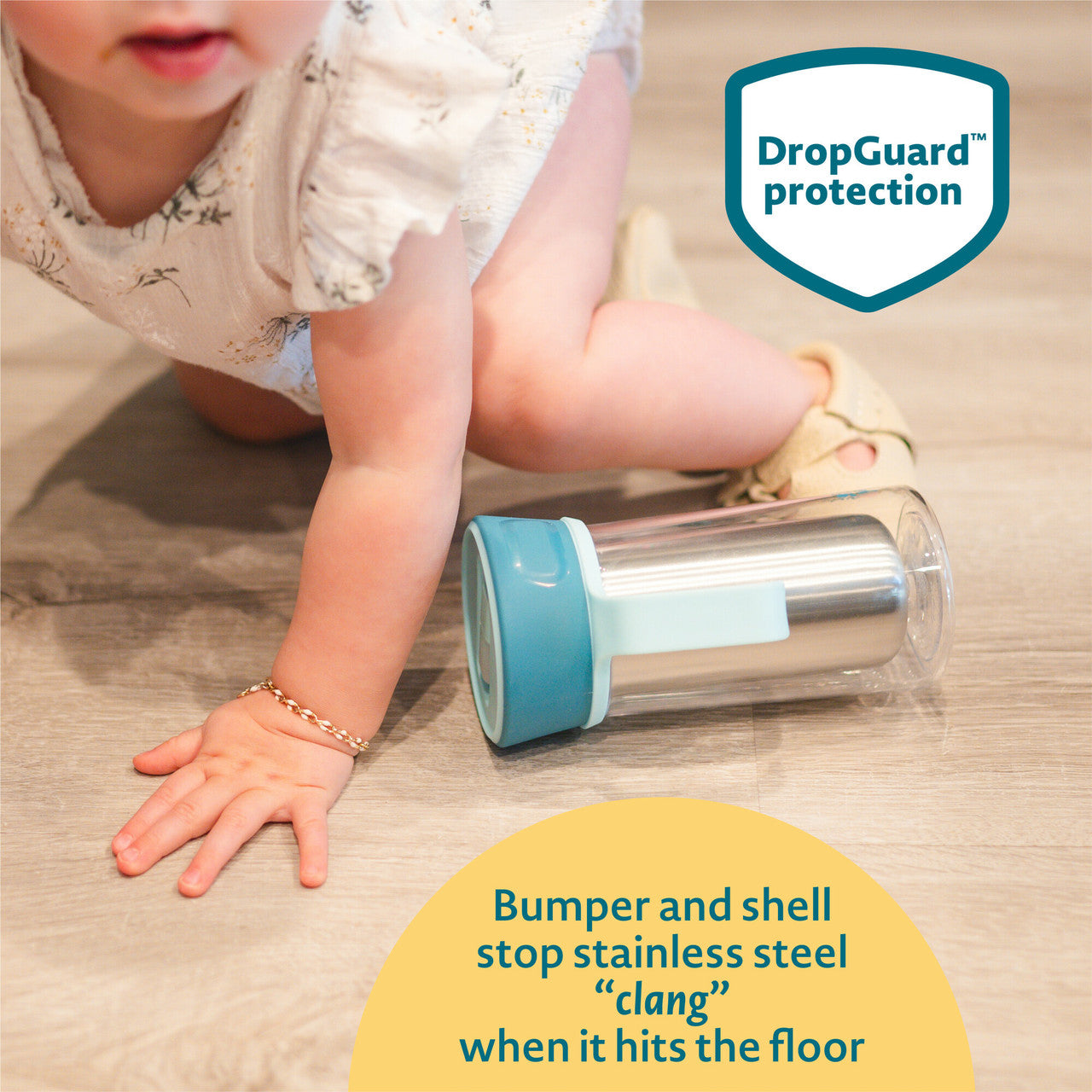 CoolCore™ Insulated Toddler Trainer Cup, 8 Oz - Converts to Water Bottle
