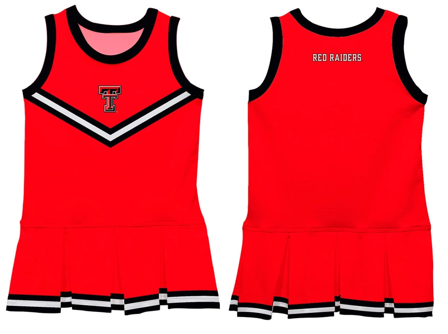 Texas Tech Red Raiders Red Sleeveless Cheerleader Dress