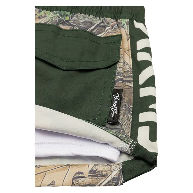 Kids Swimsuit Stamped Forest