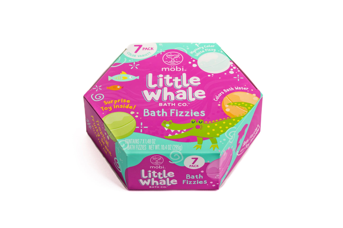 Little Whale Bath Fizzies - 7 Pack