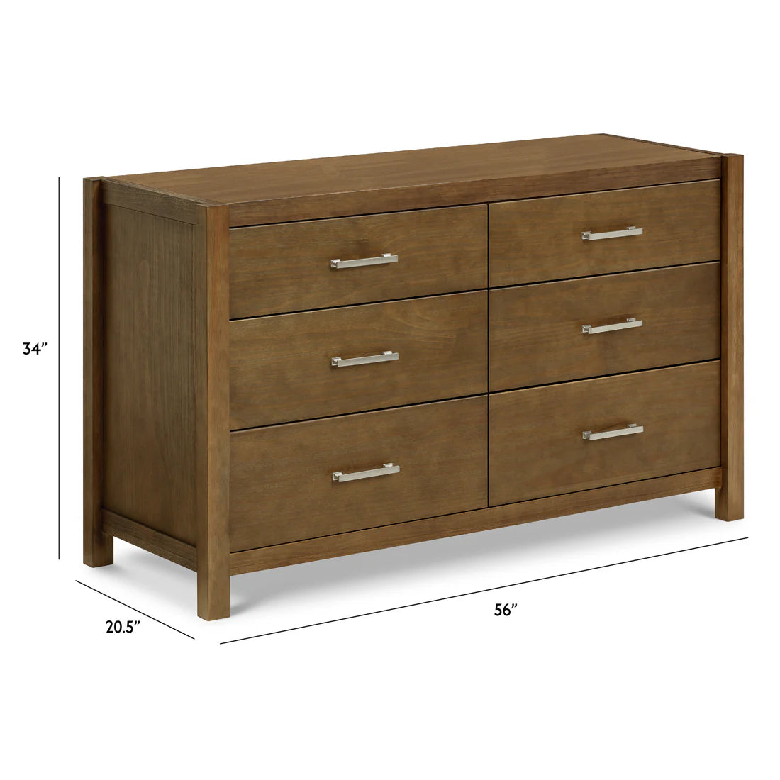 Hemsted 6-Drawer Assembled Dresser