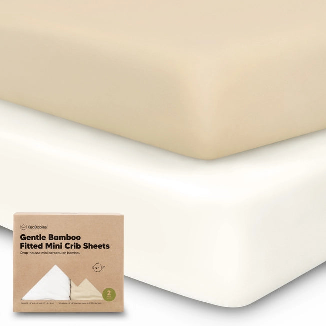 Gentle Bamboo Fitted Mini Crib Sheets