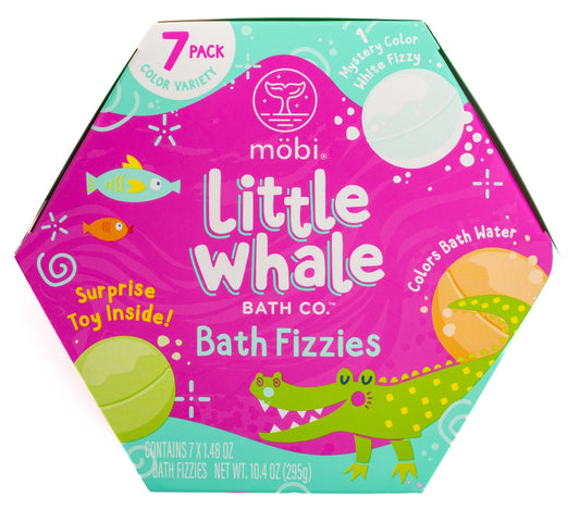 Little Whale Bath Fizzies - 7 Pack