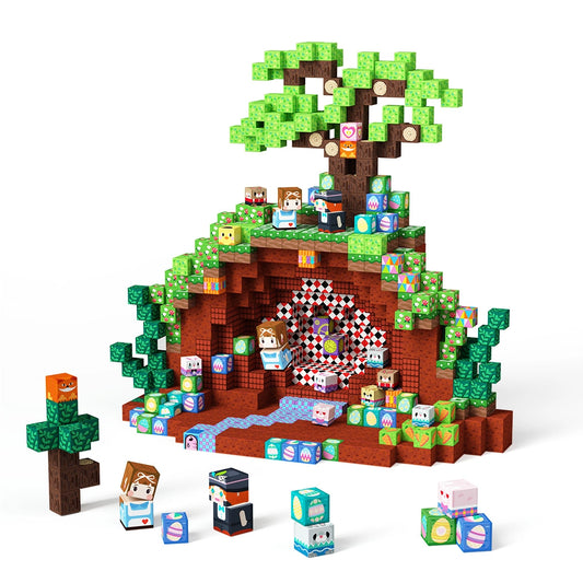 Mystic Grove (100pcs Magnetic Blocks)