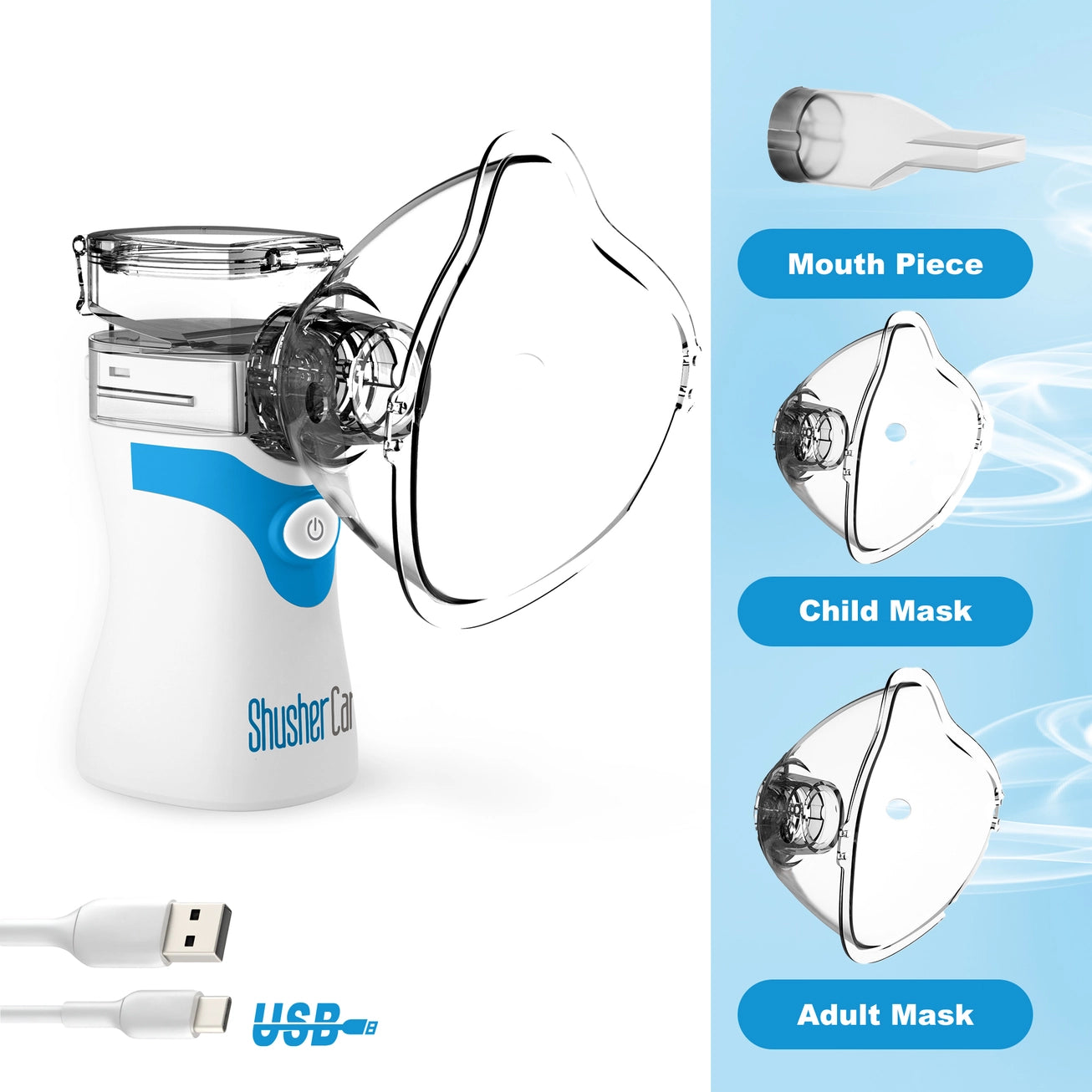 Shusher Care Nebulizer - Ultra Fine Mist