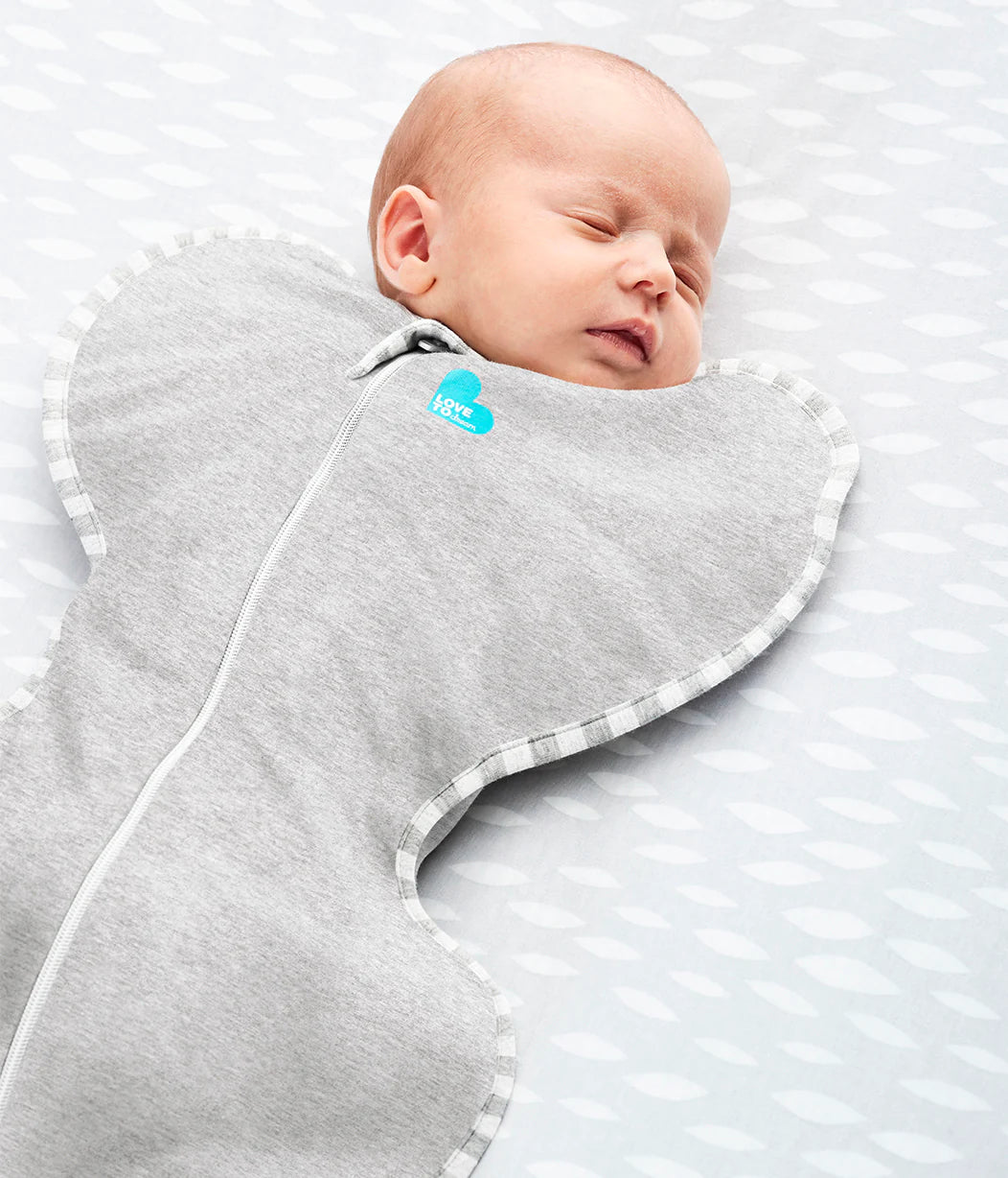 Swaddle Up™ 1.0 Tog Stretch Cotton - Grey