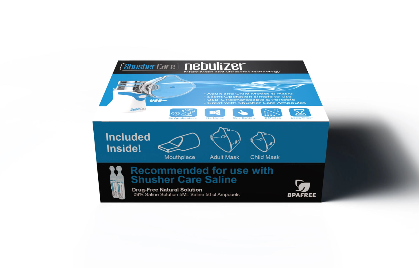 Shusher Care Nebulizer - Ultra Fine Mist