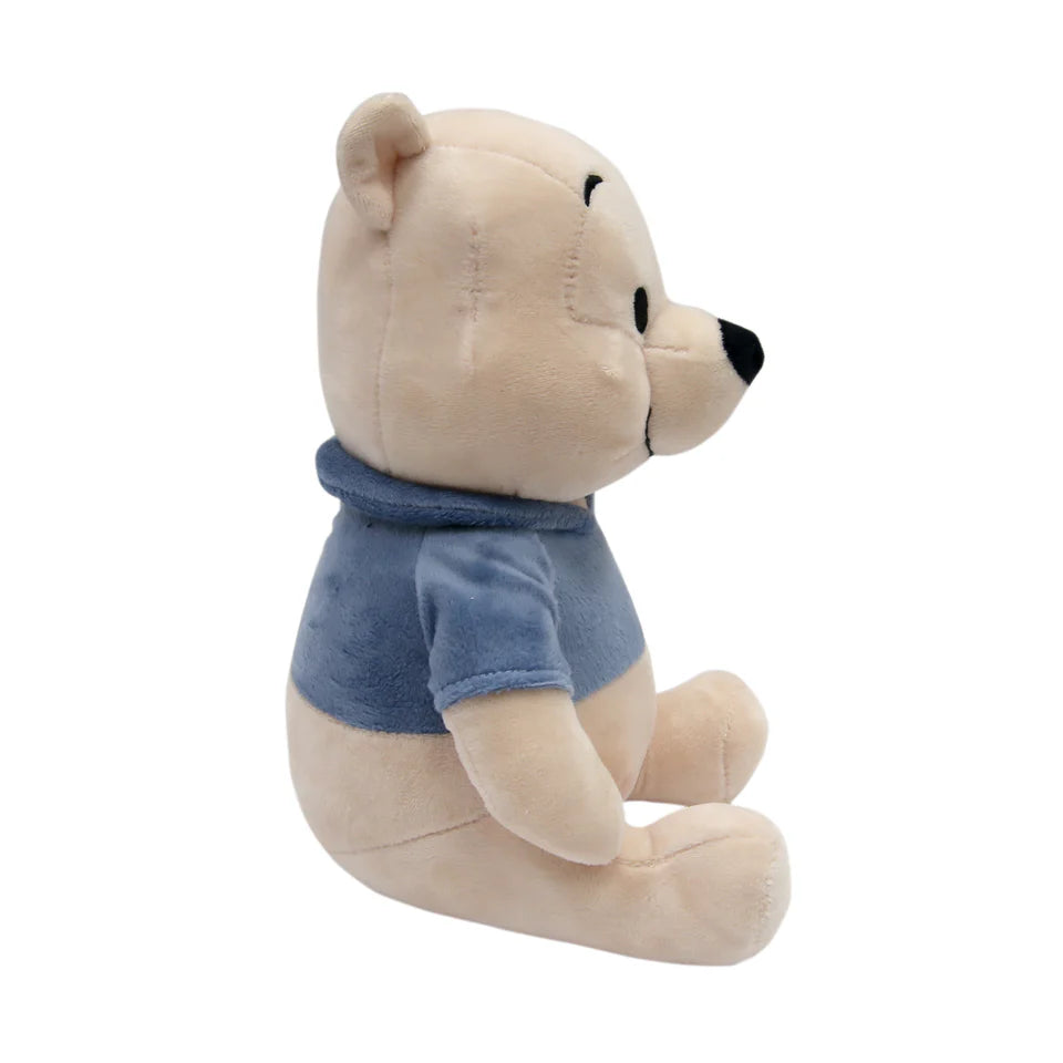 Disney Baby Forever Pooh Beige/Blue Bear Plush – Winnie the Pooh