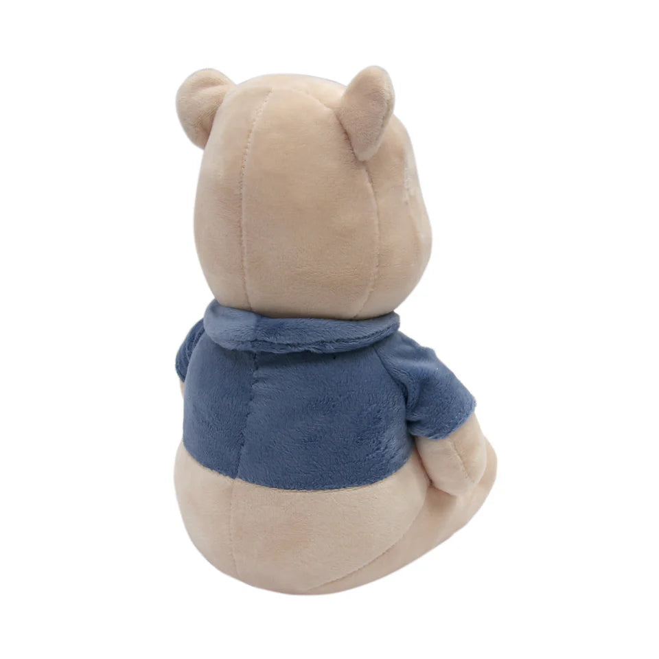 Disney Baby Forever Pooh Beige/Blue Bear Plush – Winnie the Pooh