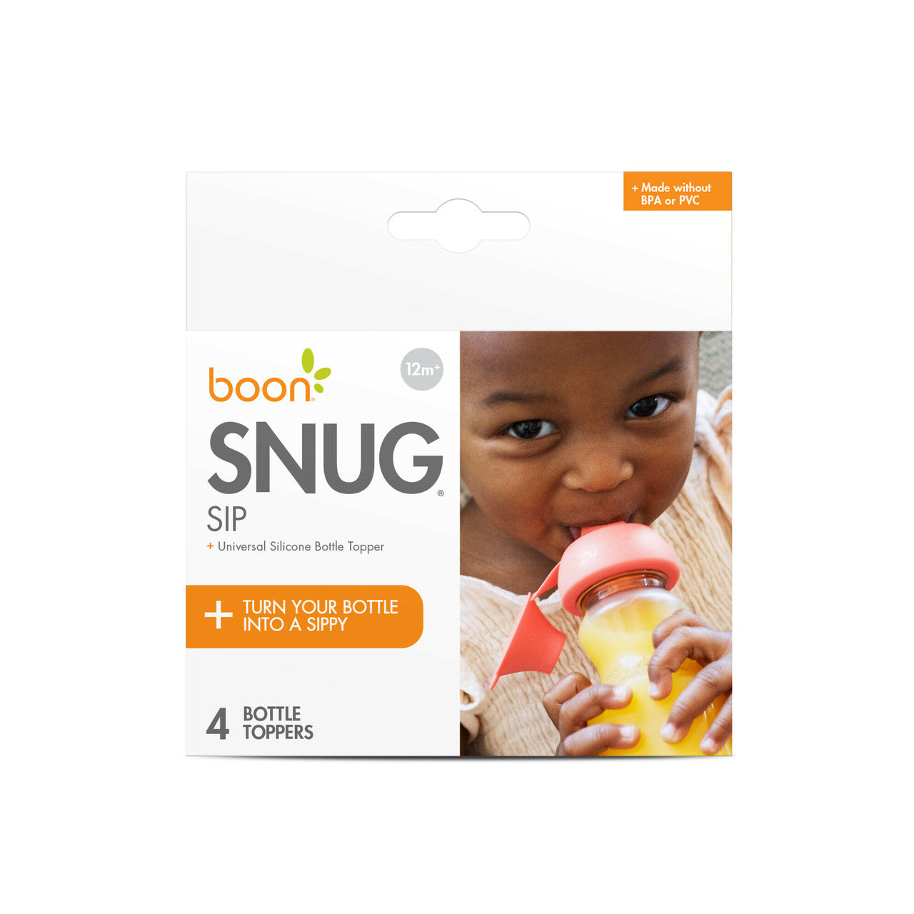 SNUG™ SIP Universal Water and Juice Bottle Topper 4 pack
