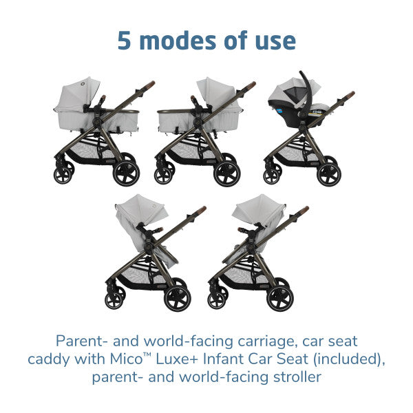 Maxi-Cosi Zelia™² Luxe+ 5-in-1 Modular Travel System | Exclusive!
