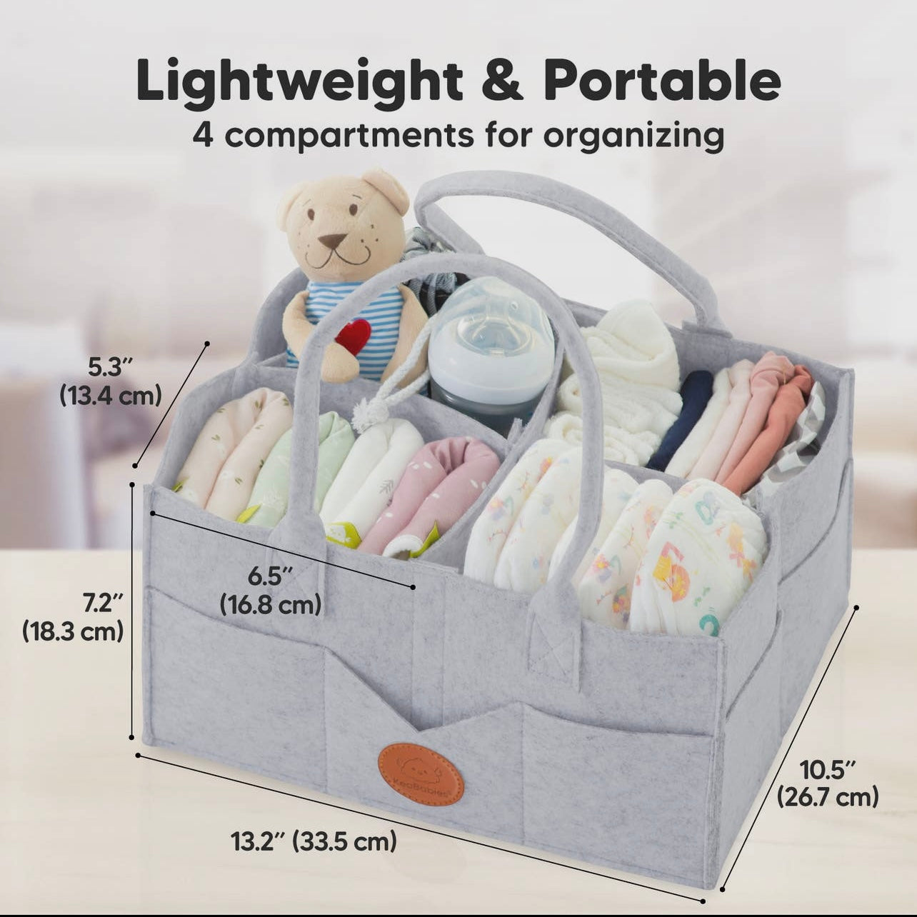 Diaper Caddy Organizer
