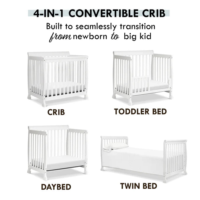 Kalani 4-in-1 Convertible Mini Crib