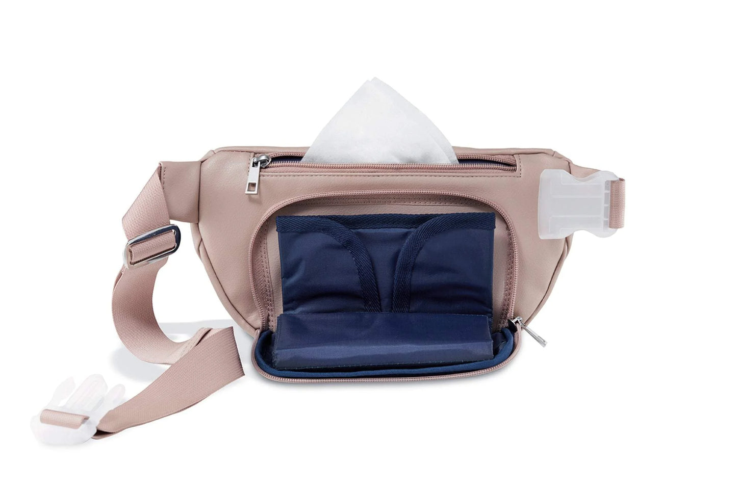 Kibou Vegan Leather Diaper Belt Bag