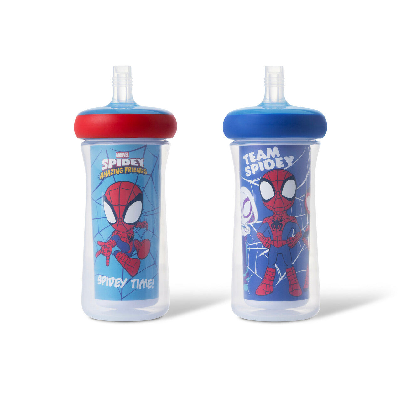 Spidey Insulated Straw Cup, 9 Oz — 2 Pack
