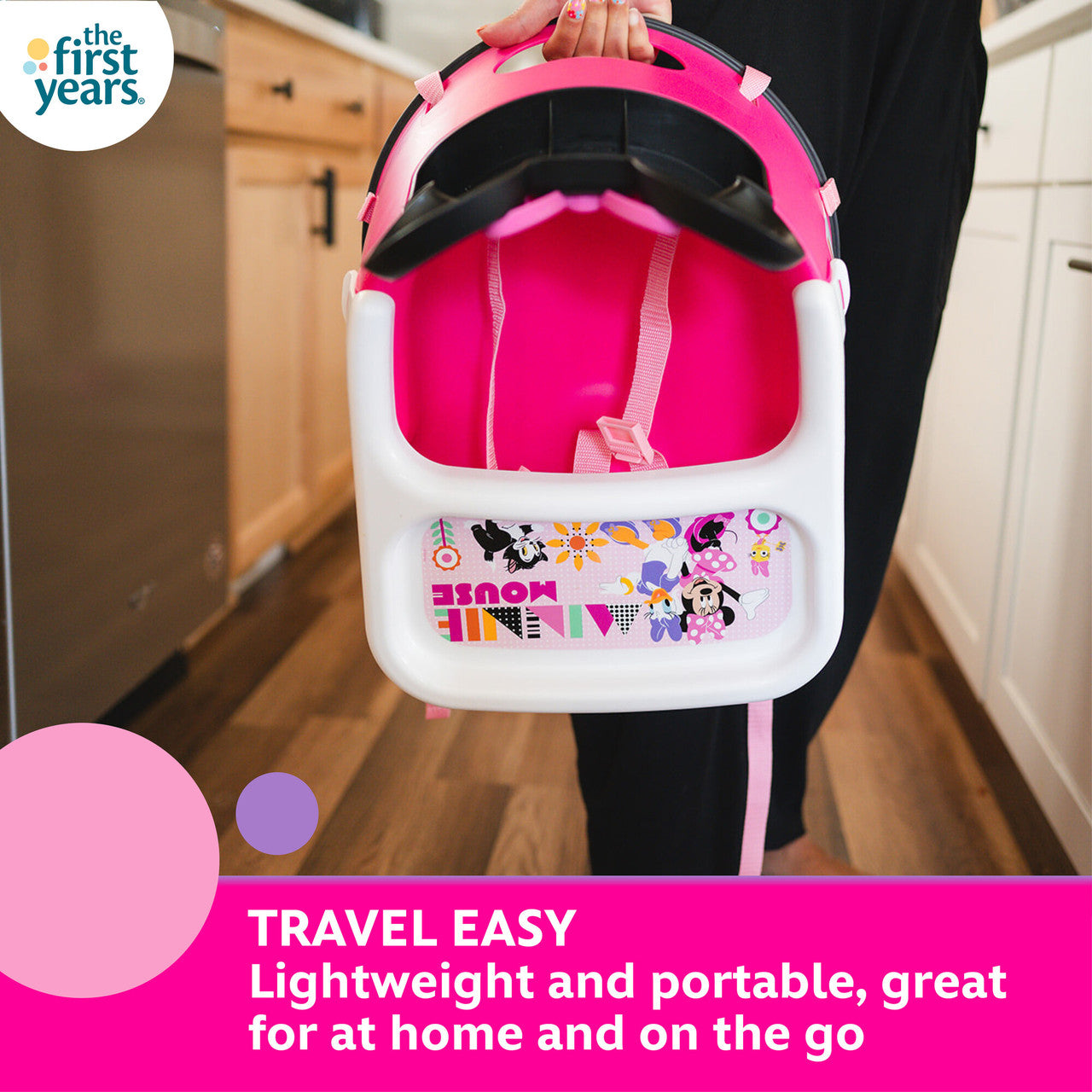 Disney Minnie Mouse Mealtime Booster Seat