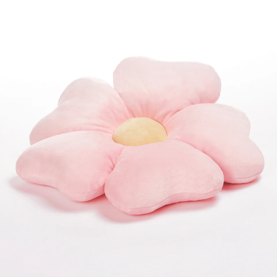 Lavender Floral Pink Decorative Pillow Plush Stuffed Toy