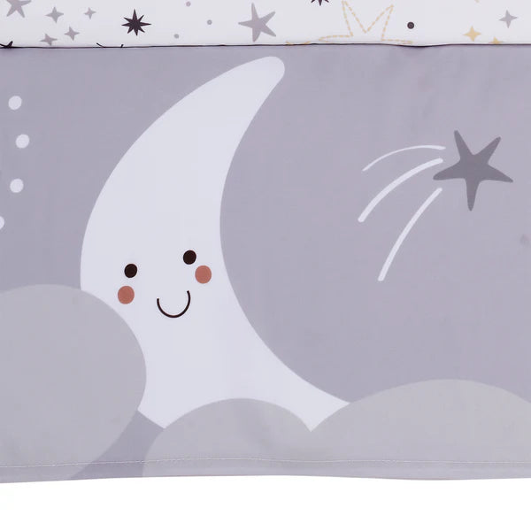 Little Star Celestial 3-Piece Nursery Baby Crib Bedding Set