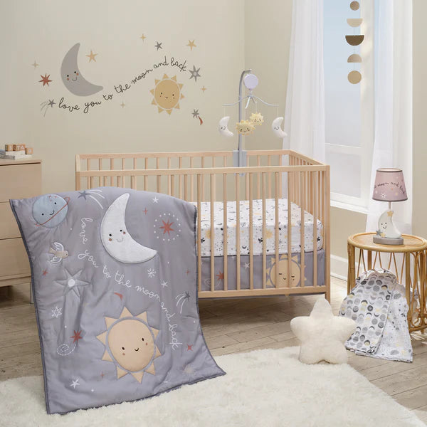 Little Star Celestial Cotton Muslin Swaddle Blankets 2-Pack