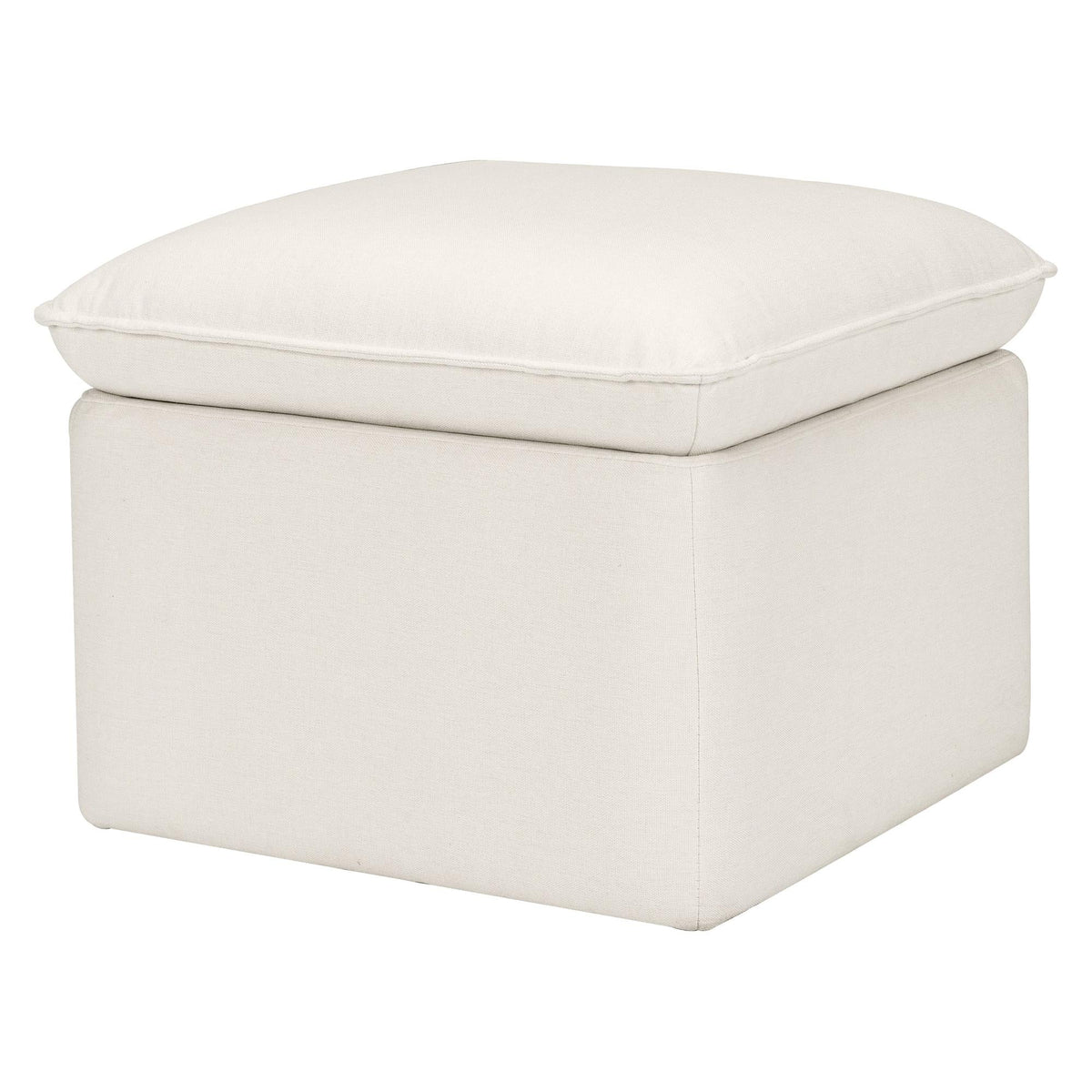 Babyletto Cali Storage Ottoman in Eco-Performance Fabric | Water Repellent & Stain Resistant