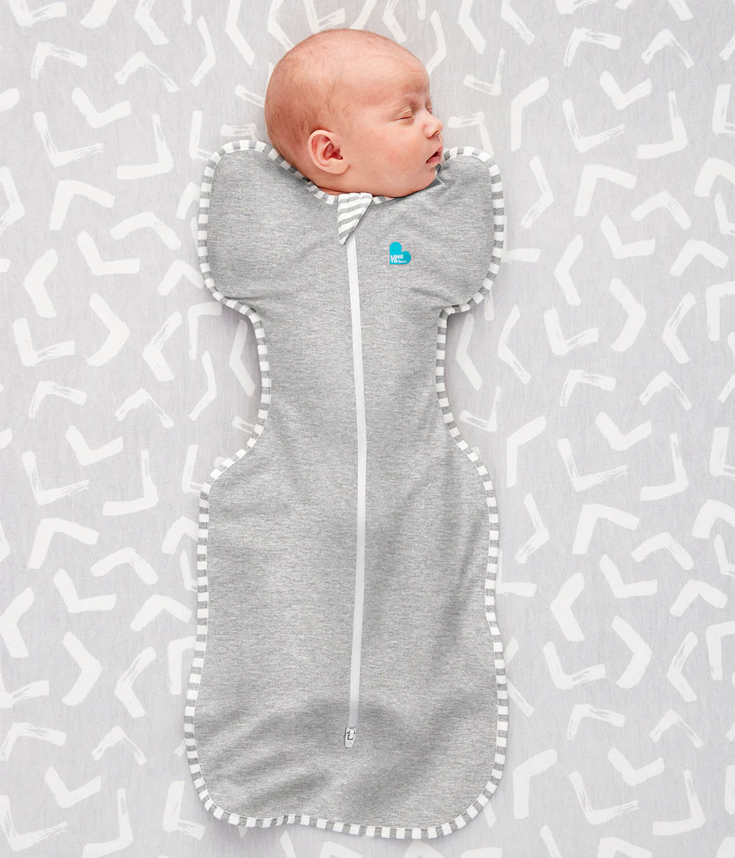 Swaddle Up™ 1.0 Tog Stretch Cotton - Grey