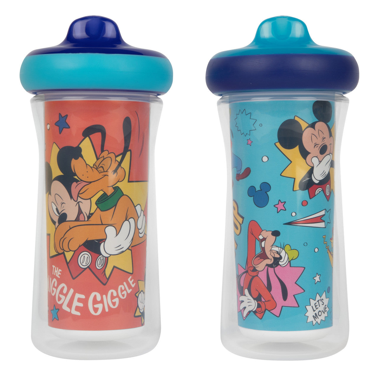 Disney Mickey Mouse Insulated Sippy Cup, 9 Oz — 2 Pack