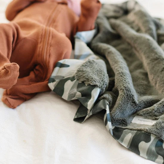 SATIN BACK RECEIVING BLANKETS