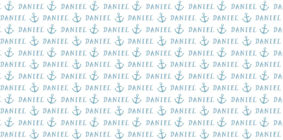 Sugar + Maple Personalized Towel | Anchors