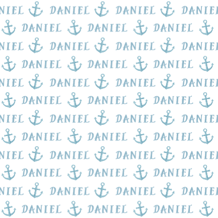 Sugar + Maple Personalized Towel | Anchors
