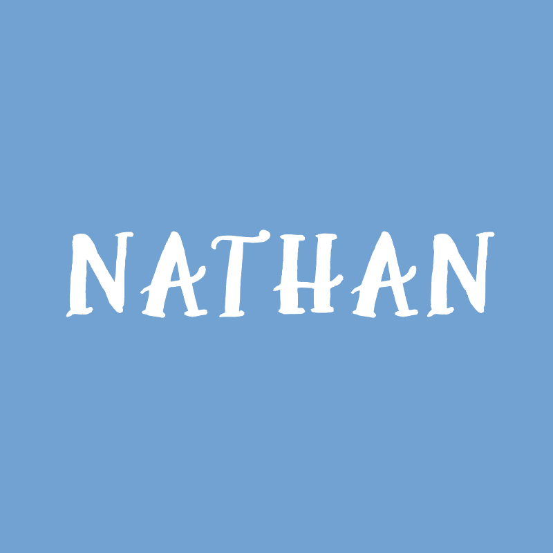 Sugar + Maple Personalized Towel | Centered Name