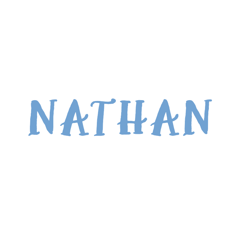 Sugar + Maple Personalized Towel | Centered Name