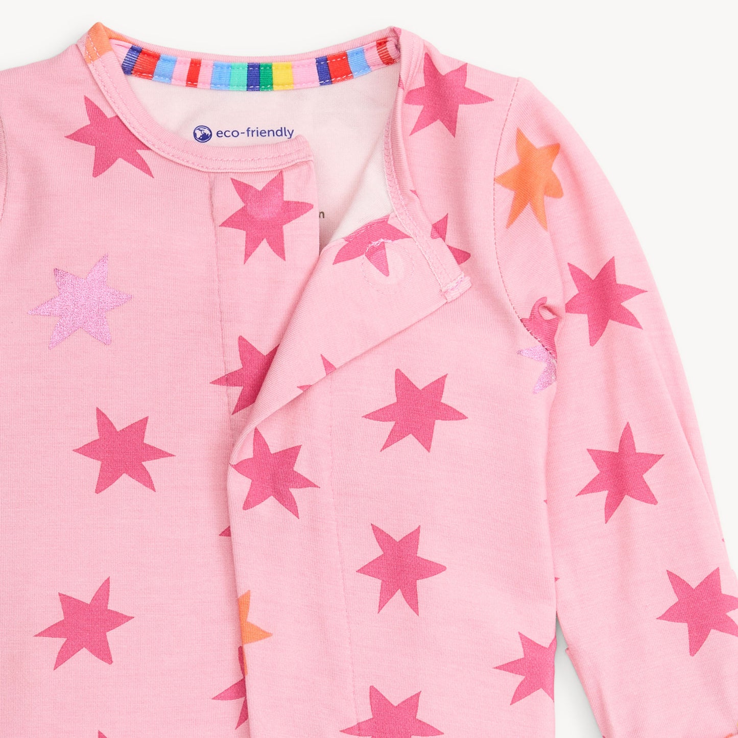 Modal Footie - Pink Cosmic Confetti