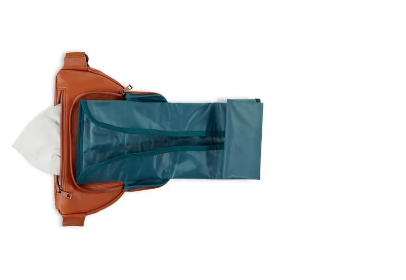Kibou Vegan Leather Diaper Belt Bag