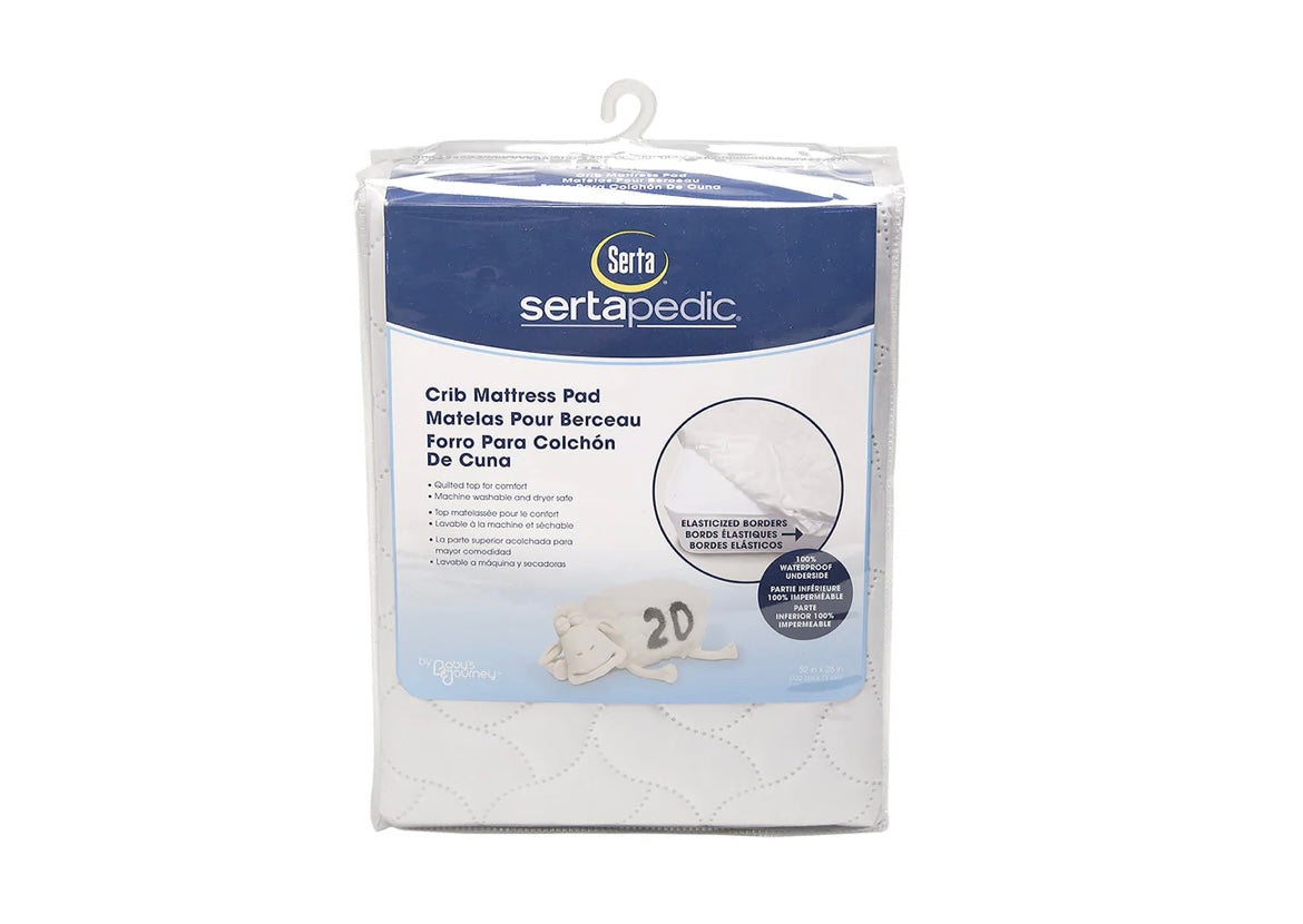 Fitted Crib Mattress Pad