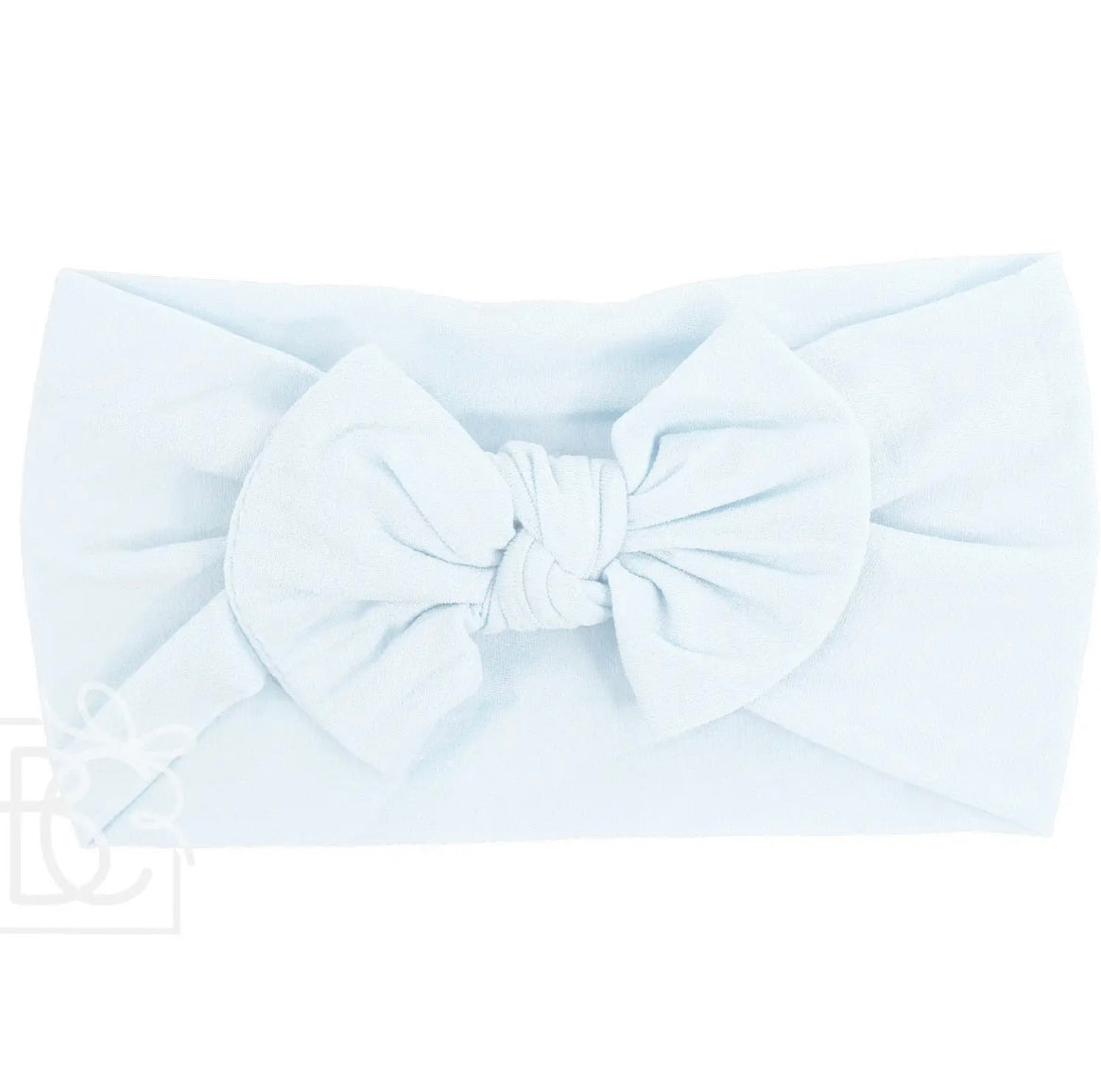 Wide Pantyhose Headband With Knot Bow