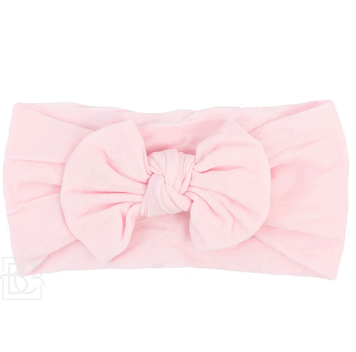 Wide Pantyhose Headband With Knot Bow