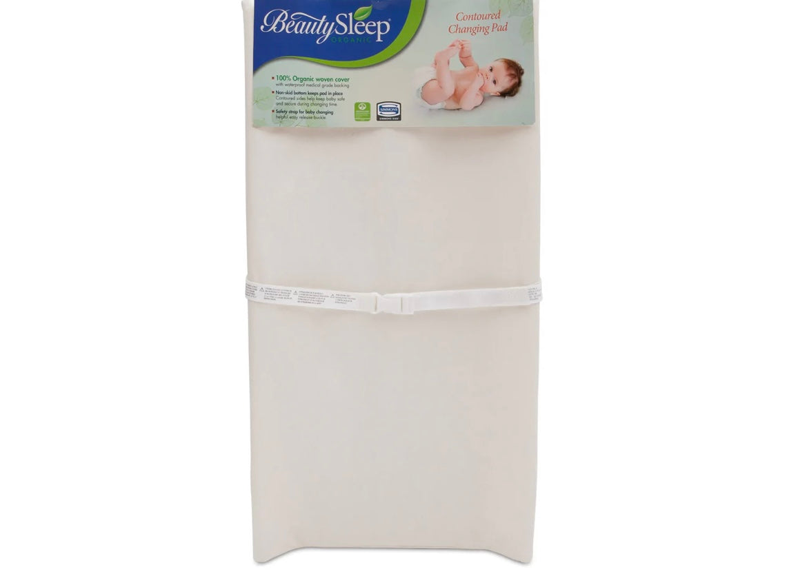 BeautySleep Natural Contoured Changing Pad