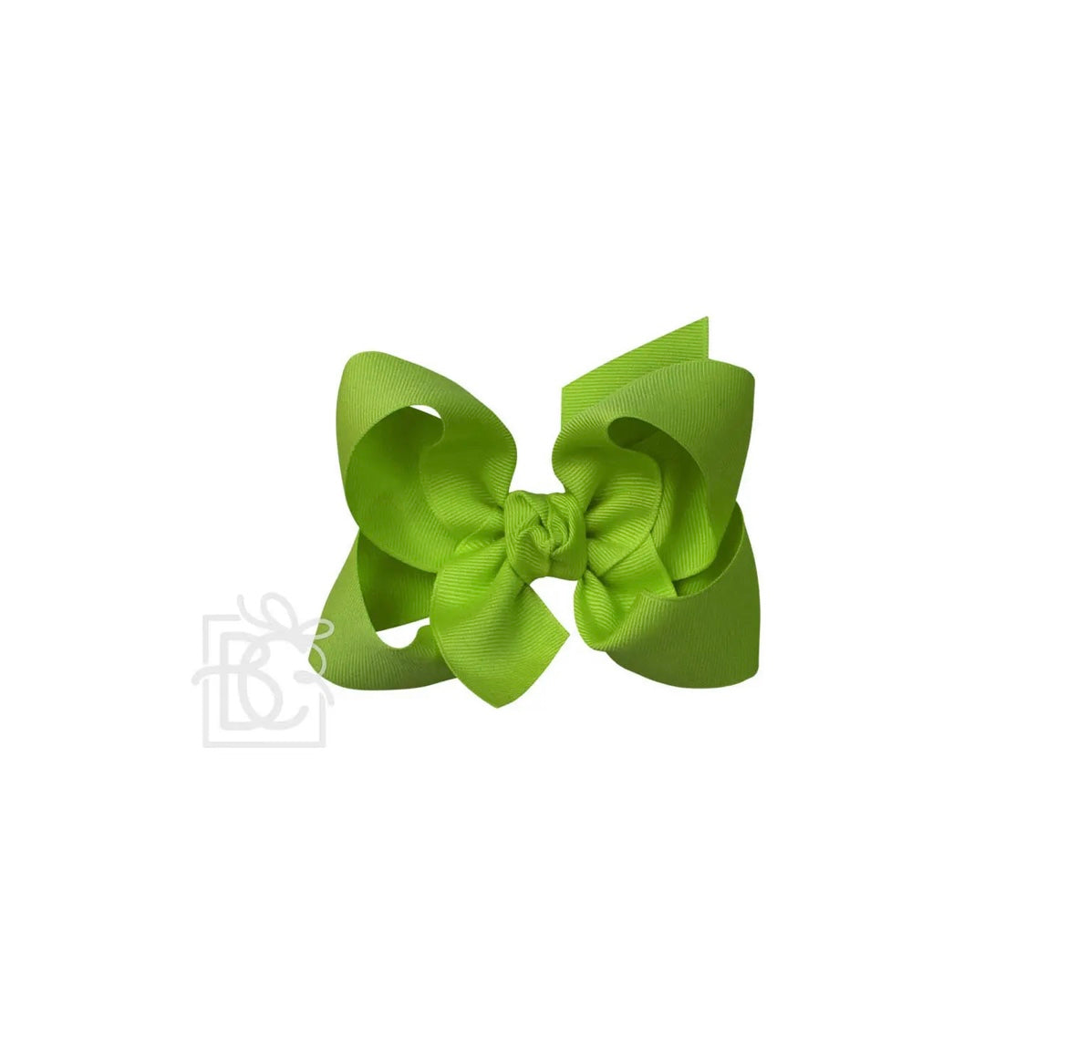 Beyond Creations - Signature Grosgrain Bow On Clip- 4.5” Large Bow